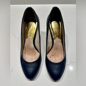 Michael Kors Navy Blue Heels - size 8M